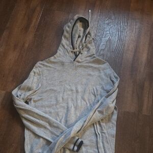 Gray Hooded Sweater